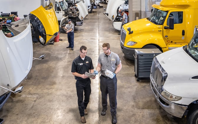 Rush Truck Centers service department