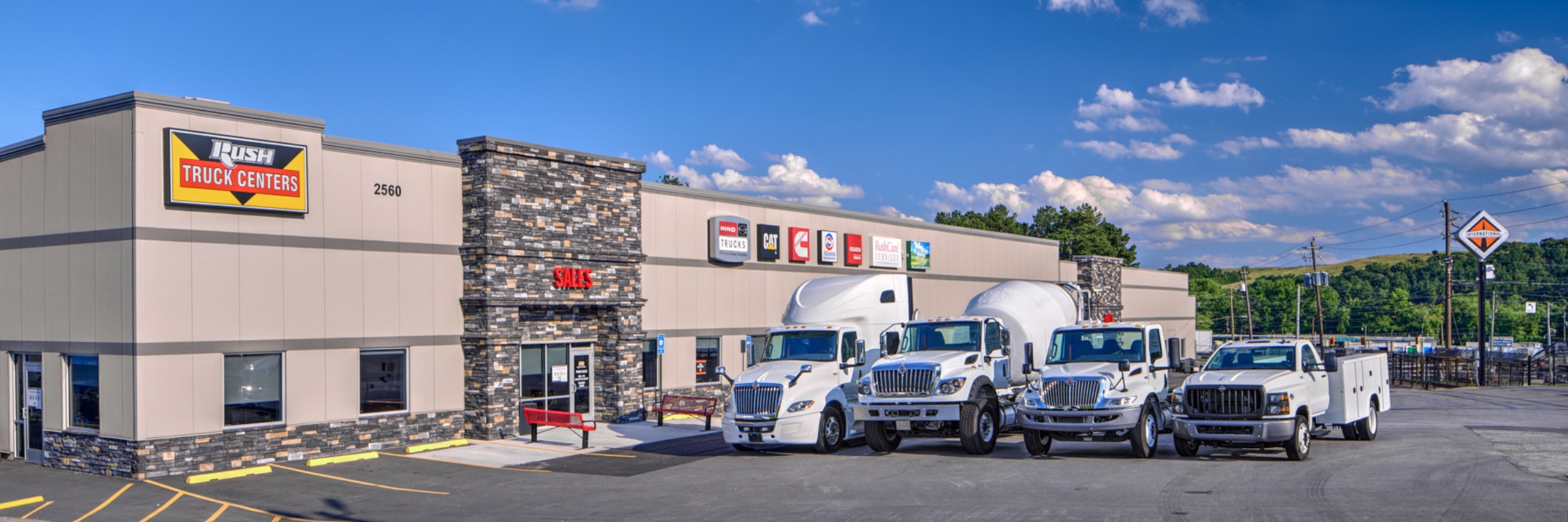 Rush Truck Centers – Atlanta Exterior