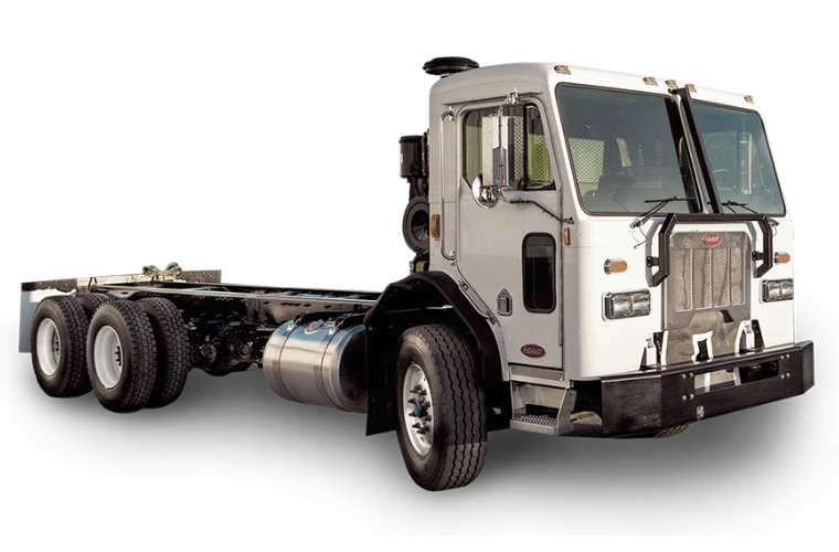 Unmounted Peterbilt Refuse Truck Chassis