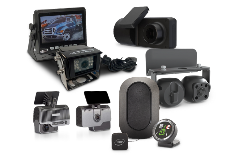 Telematics dash cams, back up cameras and collision avoidance devices