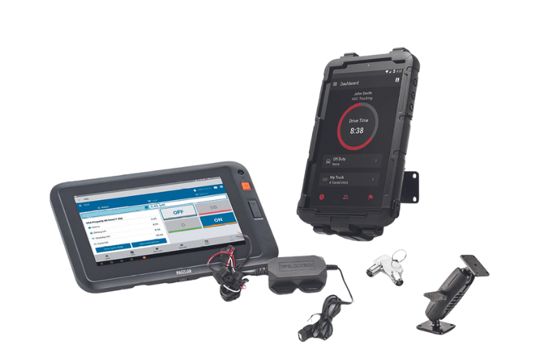 Telematics tablets and tablet mounts