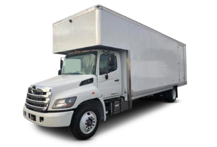 White Hino moving truck | Moving Truck Sales | Moving Trucks for Sale
