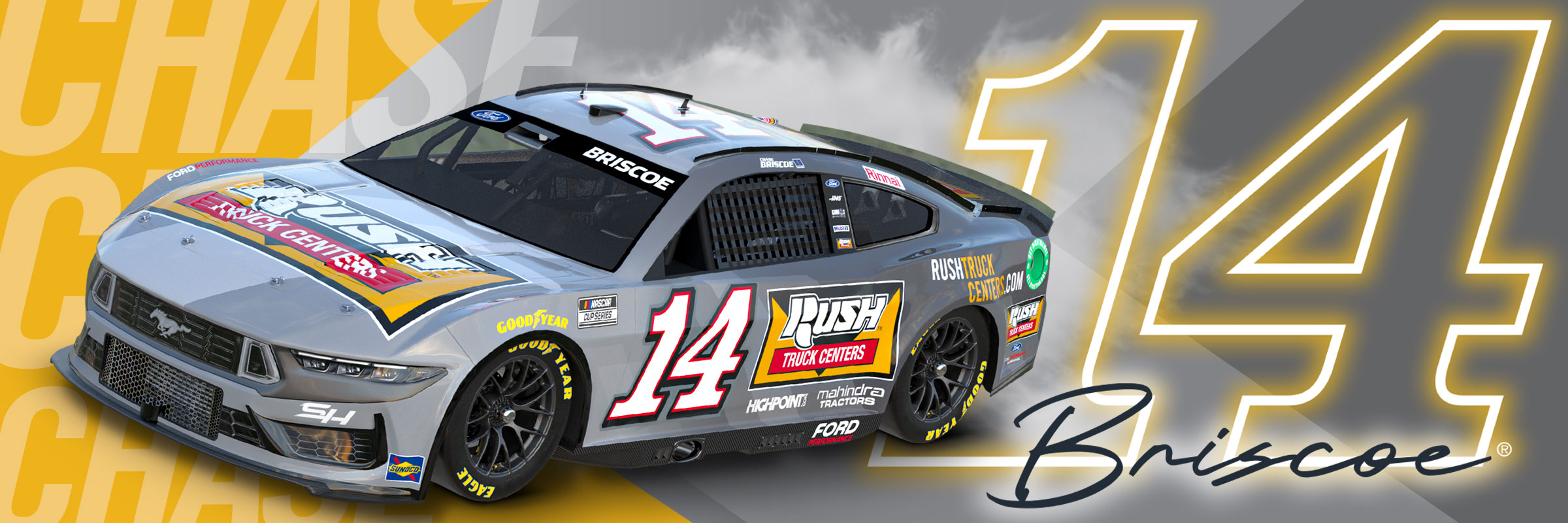 2024 Rush Truck Centers NASCAR No. 14 car